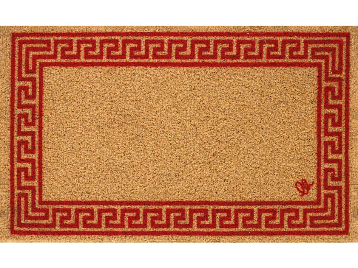 Zerbino eco-cocco rettangolare classico 40x65cm