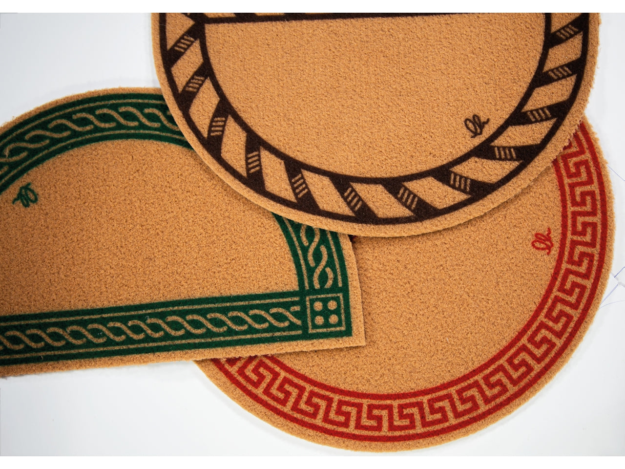 Zerbino eco-cocco mezza luna classico 40x65cm