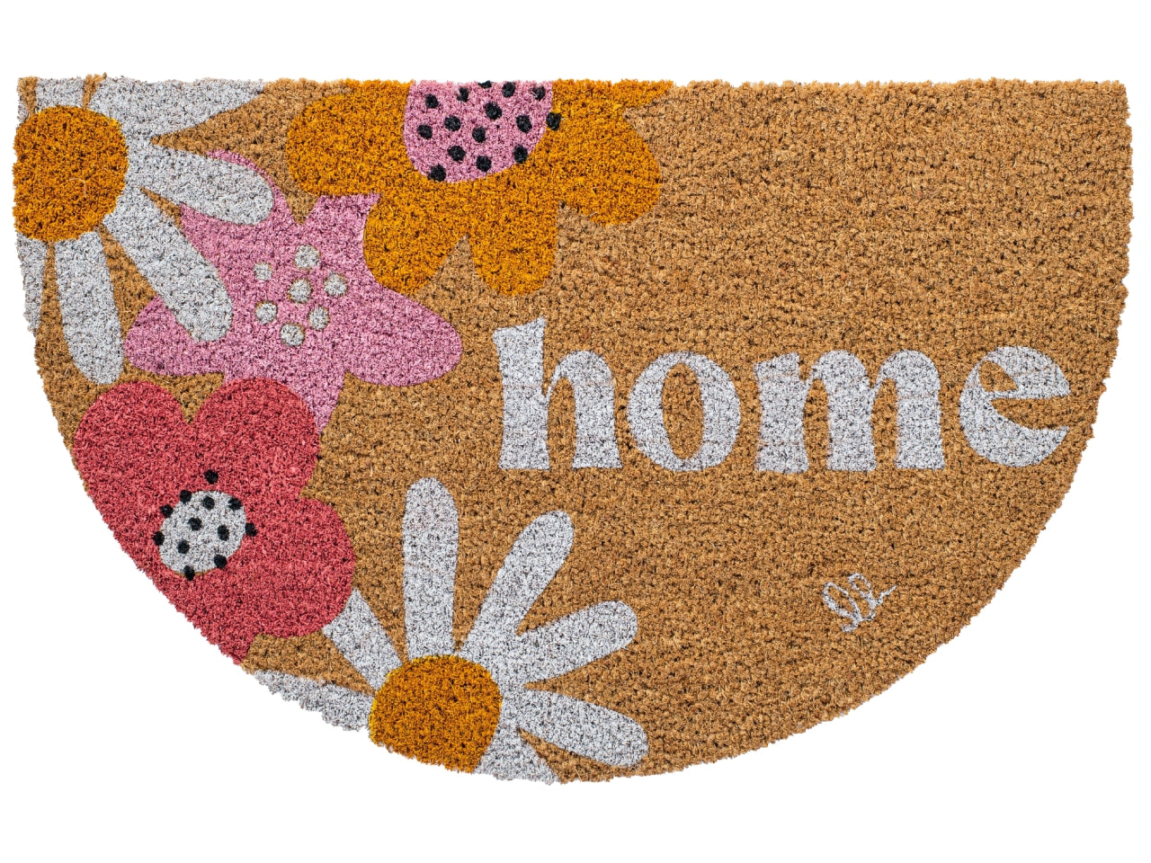 Zerbino cocco fantasy mezzaluna C12 40x65cm