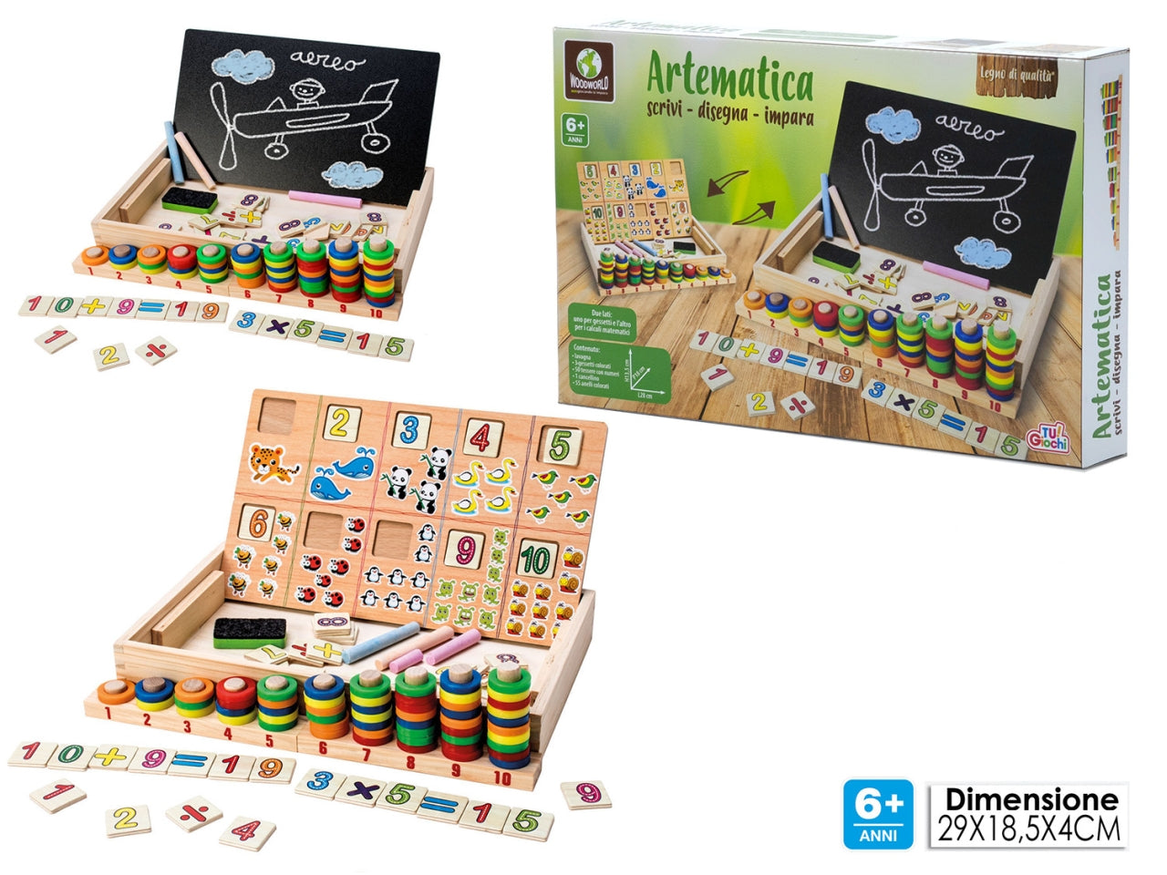 Gioco artematica legno