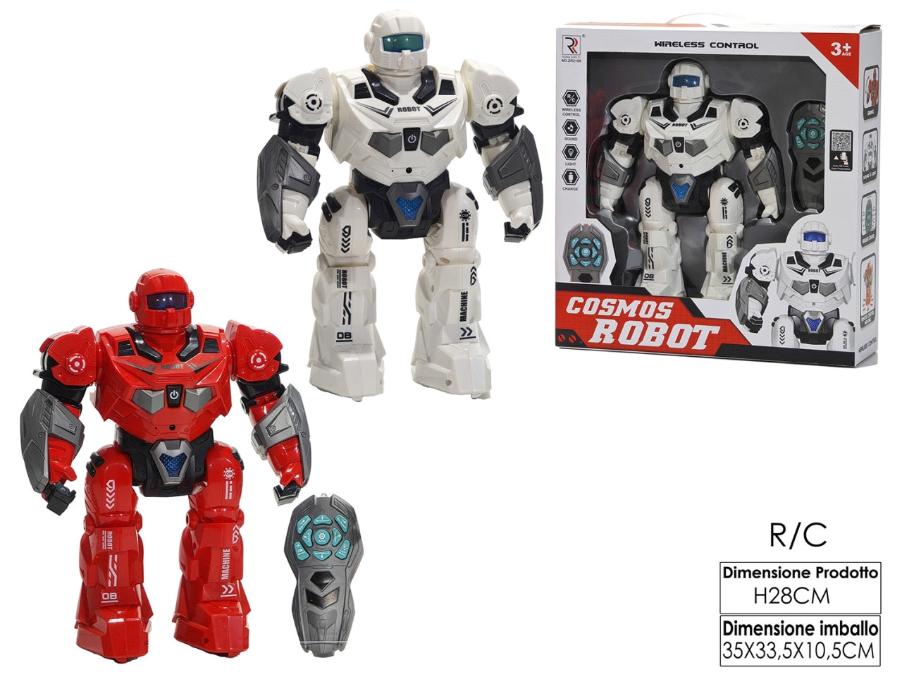 Robot trasformabile radio comandate modelli assortiti