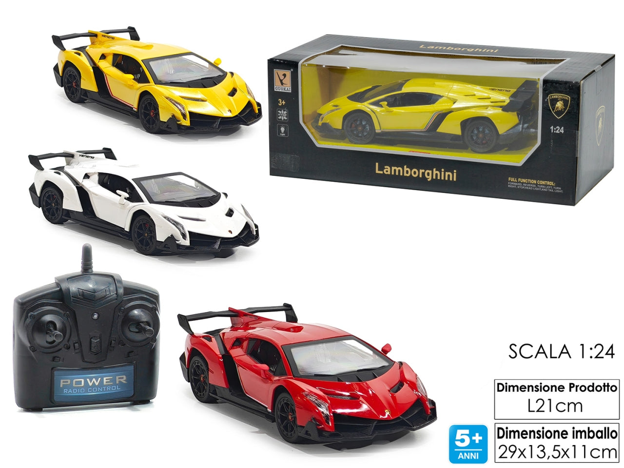 Lamborghini veneno radio comandate modelli assortiti