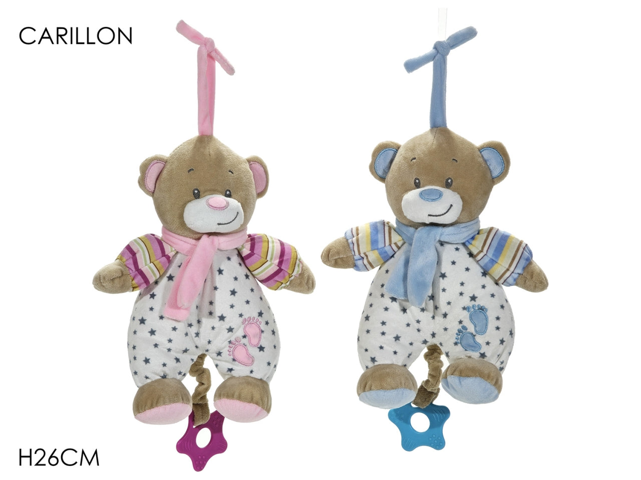 Orso carillon h.35cm dolce nanna