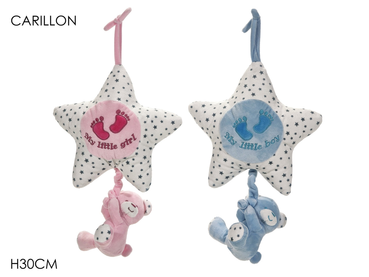 Orso carillon h.40cm dolce nanna