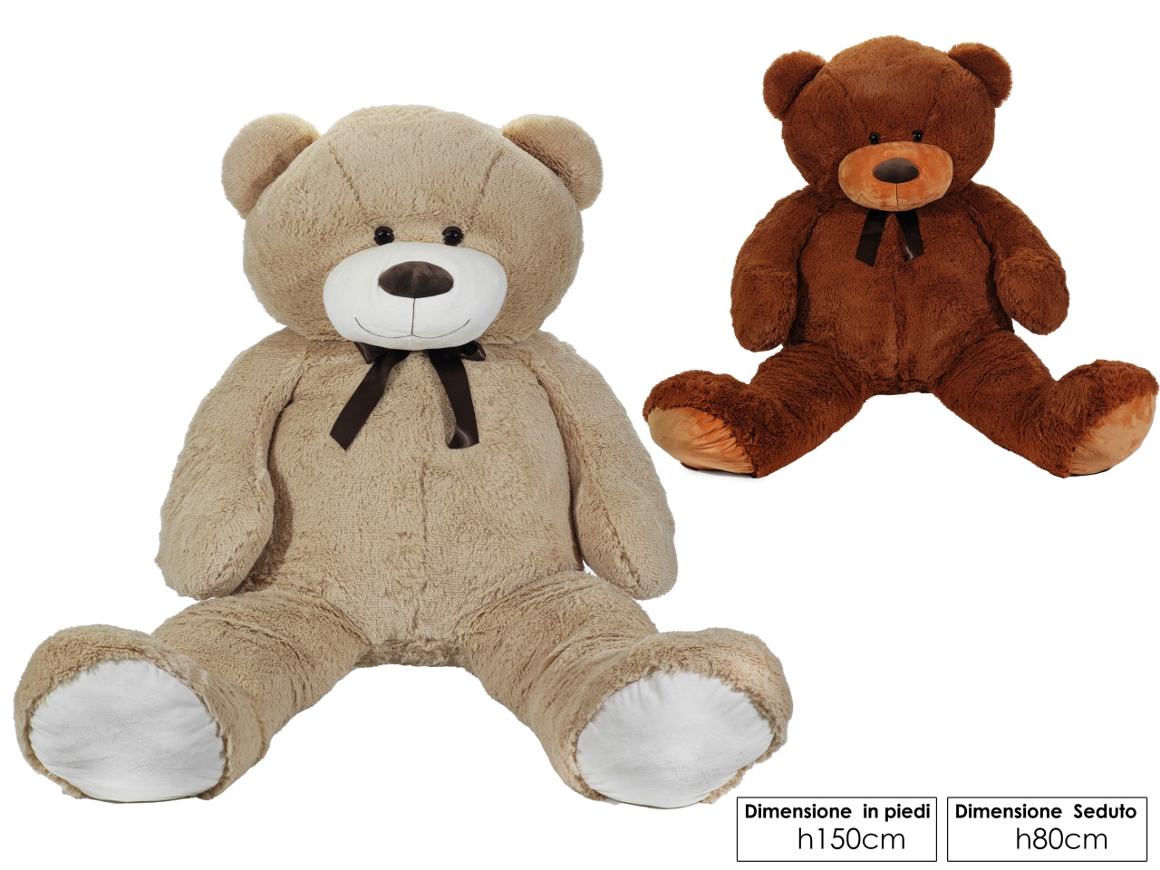 Morbidosi-orso h.150cm modelli assortiti