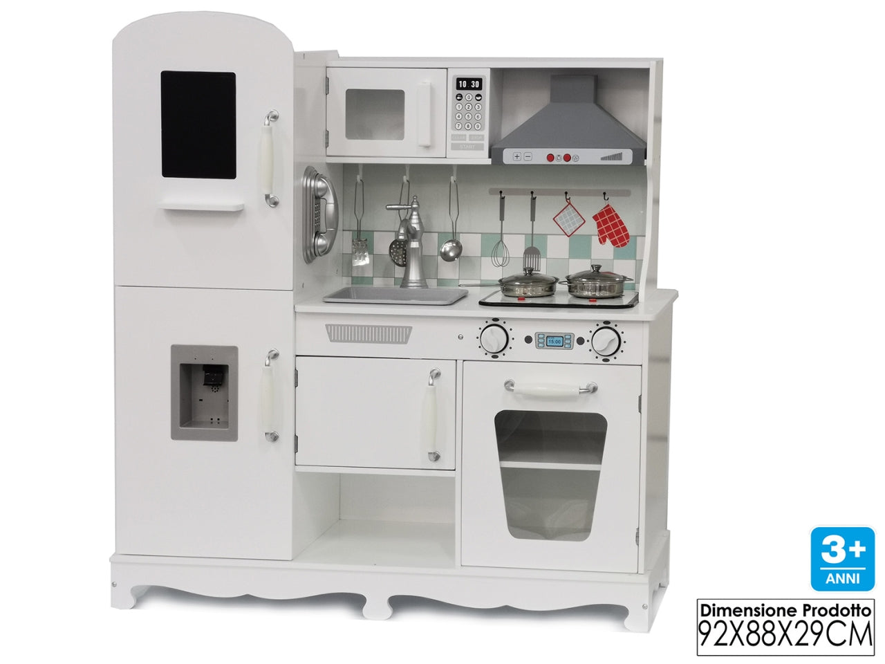 Cucina grande cuoco a batteria