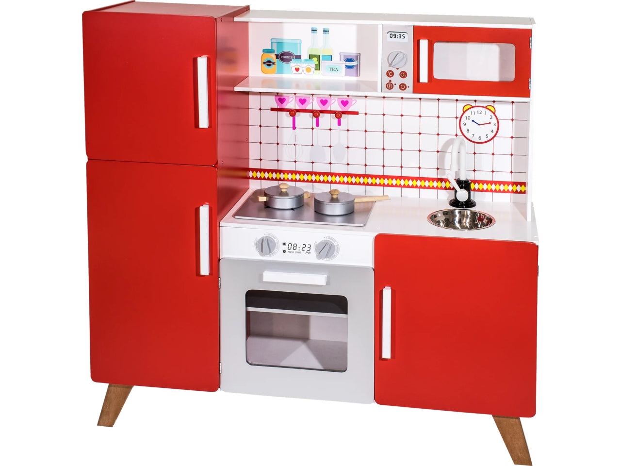 Wood world-cucina in legno con accessori