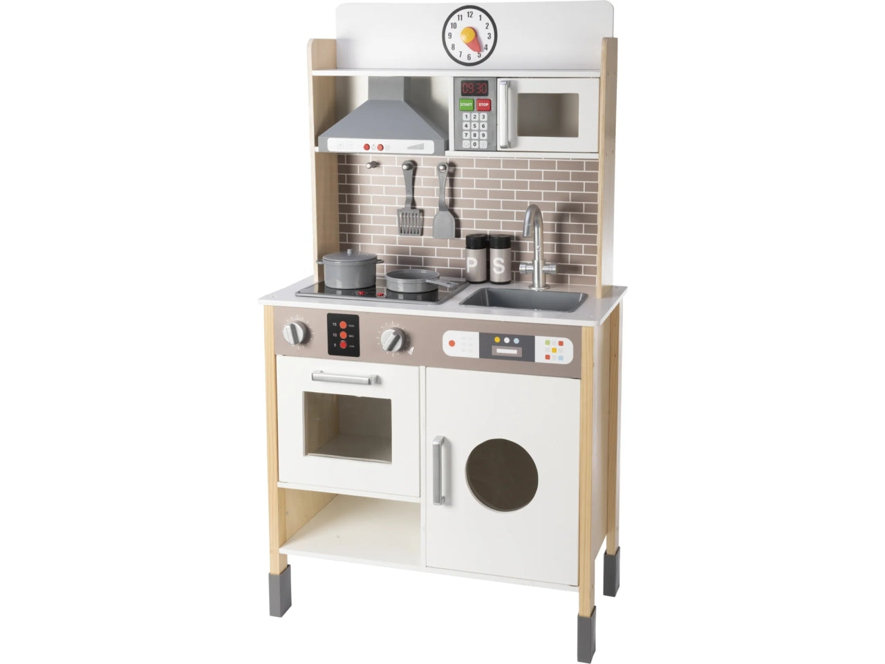 Wood world-cucina in legno a batteria