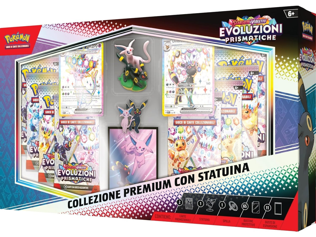 Pokemon SV8.5 collezione premium con statuina Â£