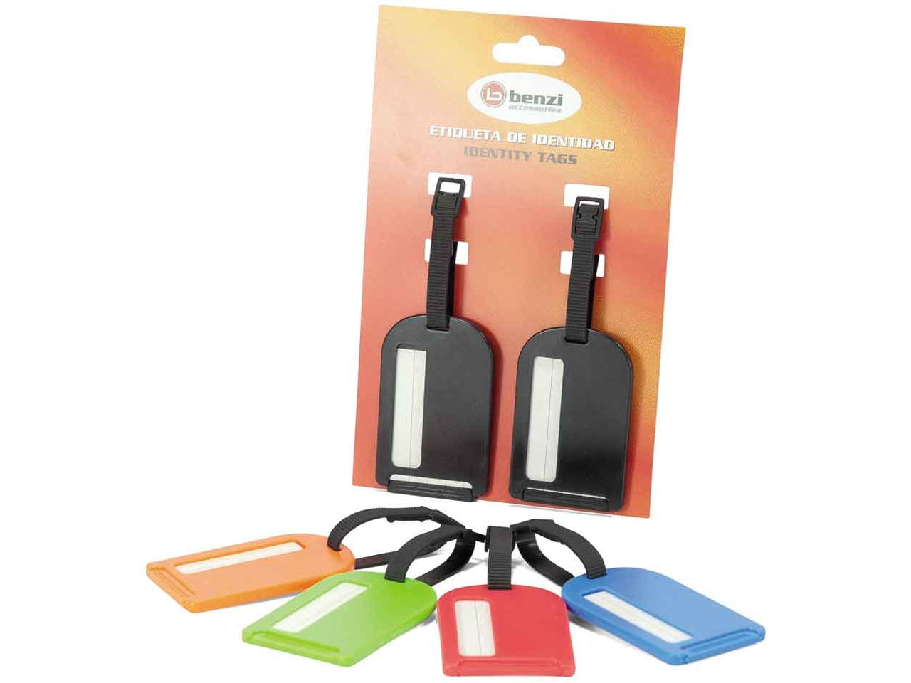 Etichetta identificativa per bagagli colori assortiti