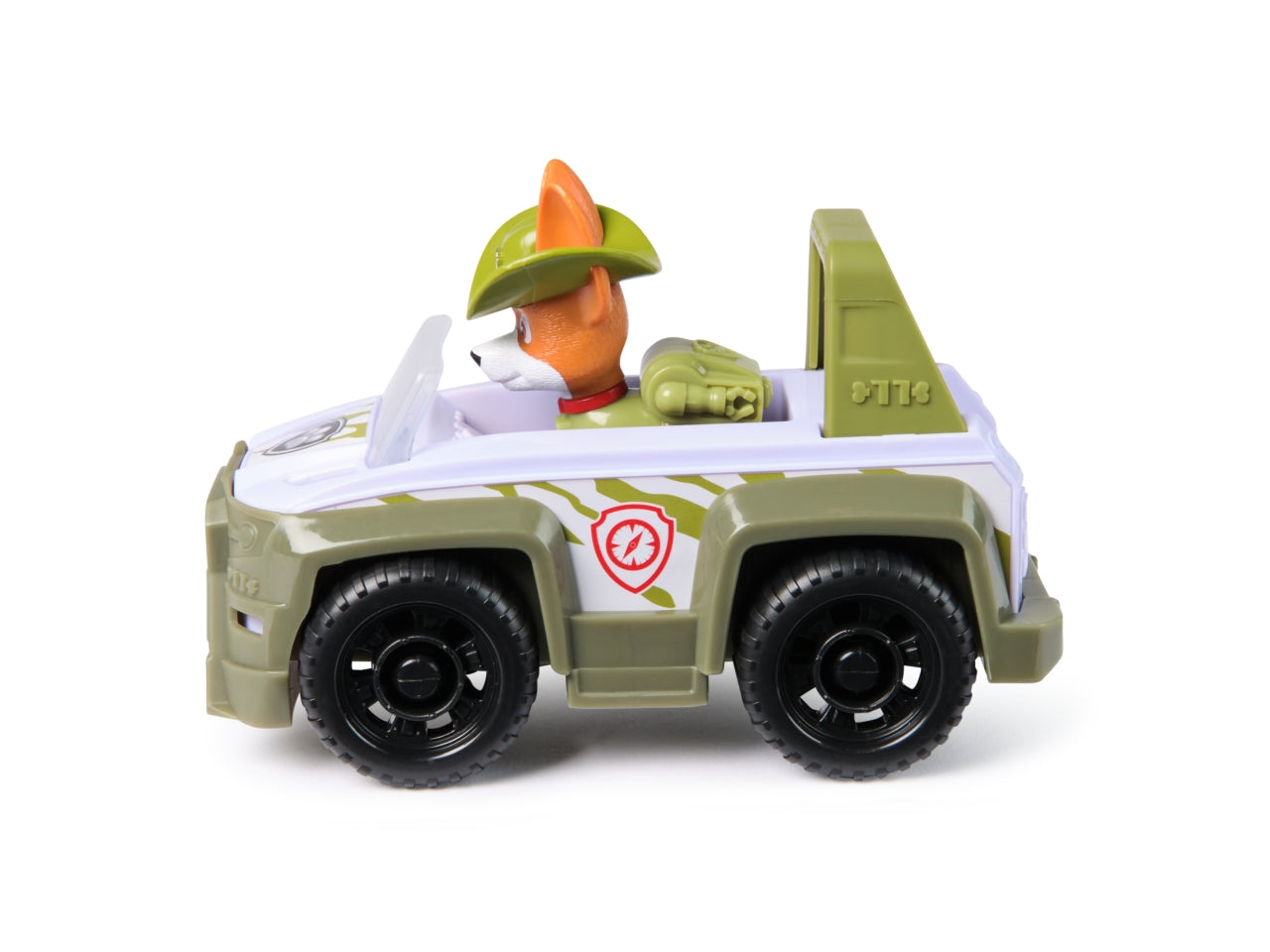 Paw patrol veicolo base tracker con personaggio