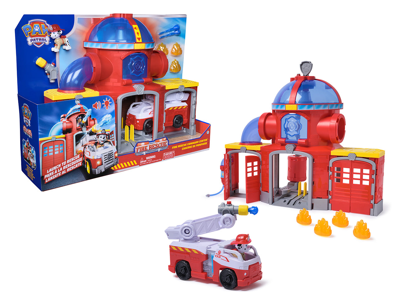 Paw patrol firerescue stazione pompieri marshall 6073760 $