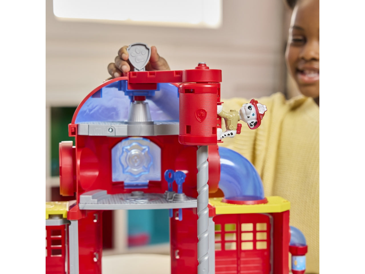 Paw patrol firerescue stazione pompieri marshall 6073760 $