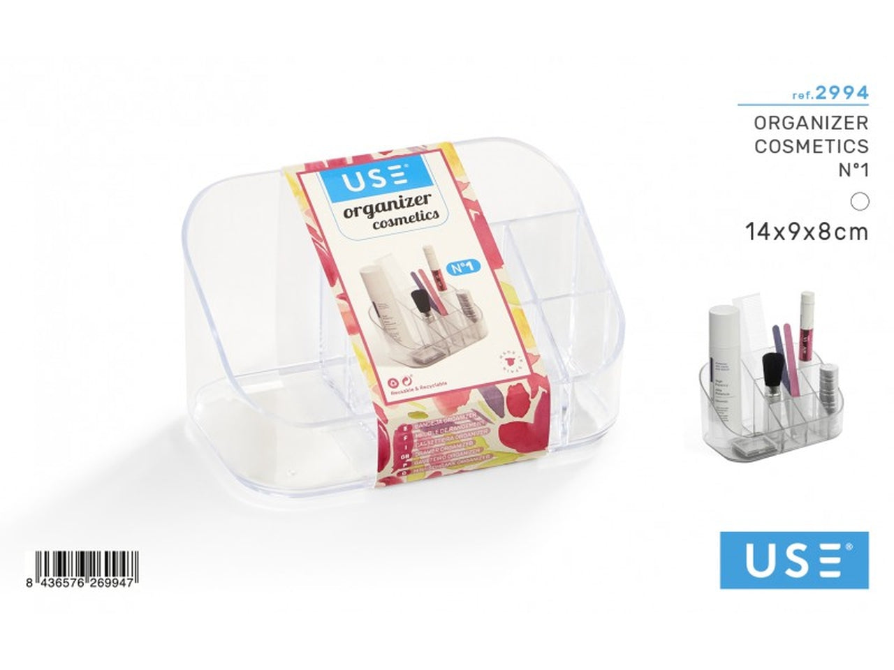 Organizer cosmetics piccolo n.1 8x13,5cm