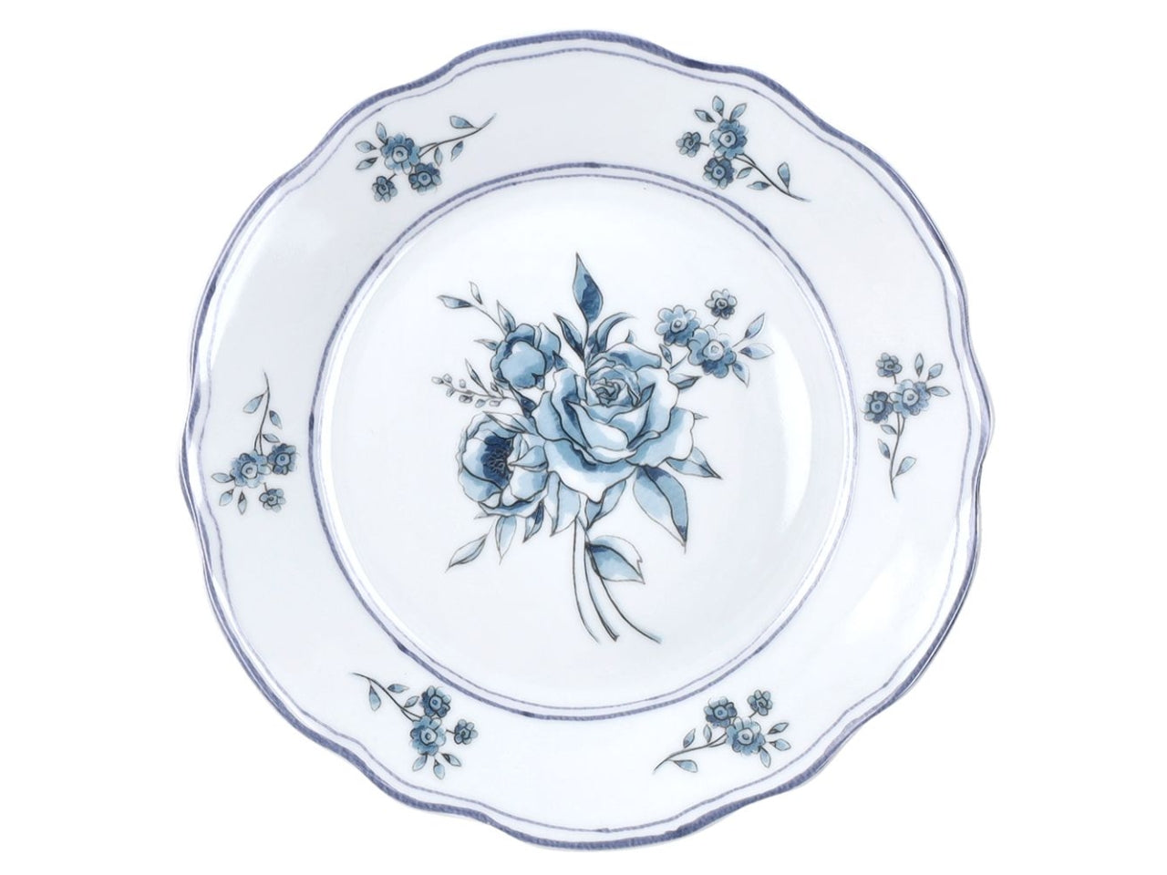 Servizio tavola 18 pz cappettata Heritage florals