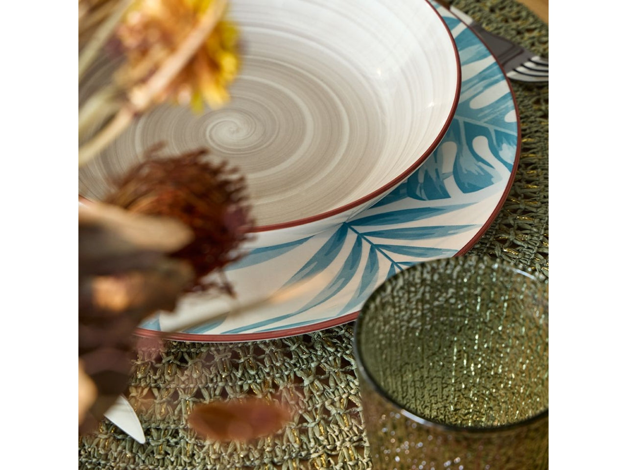 Serviziotavola 18 pz Madison exotic