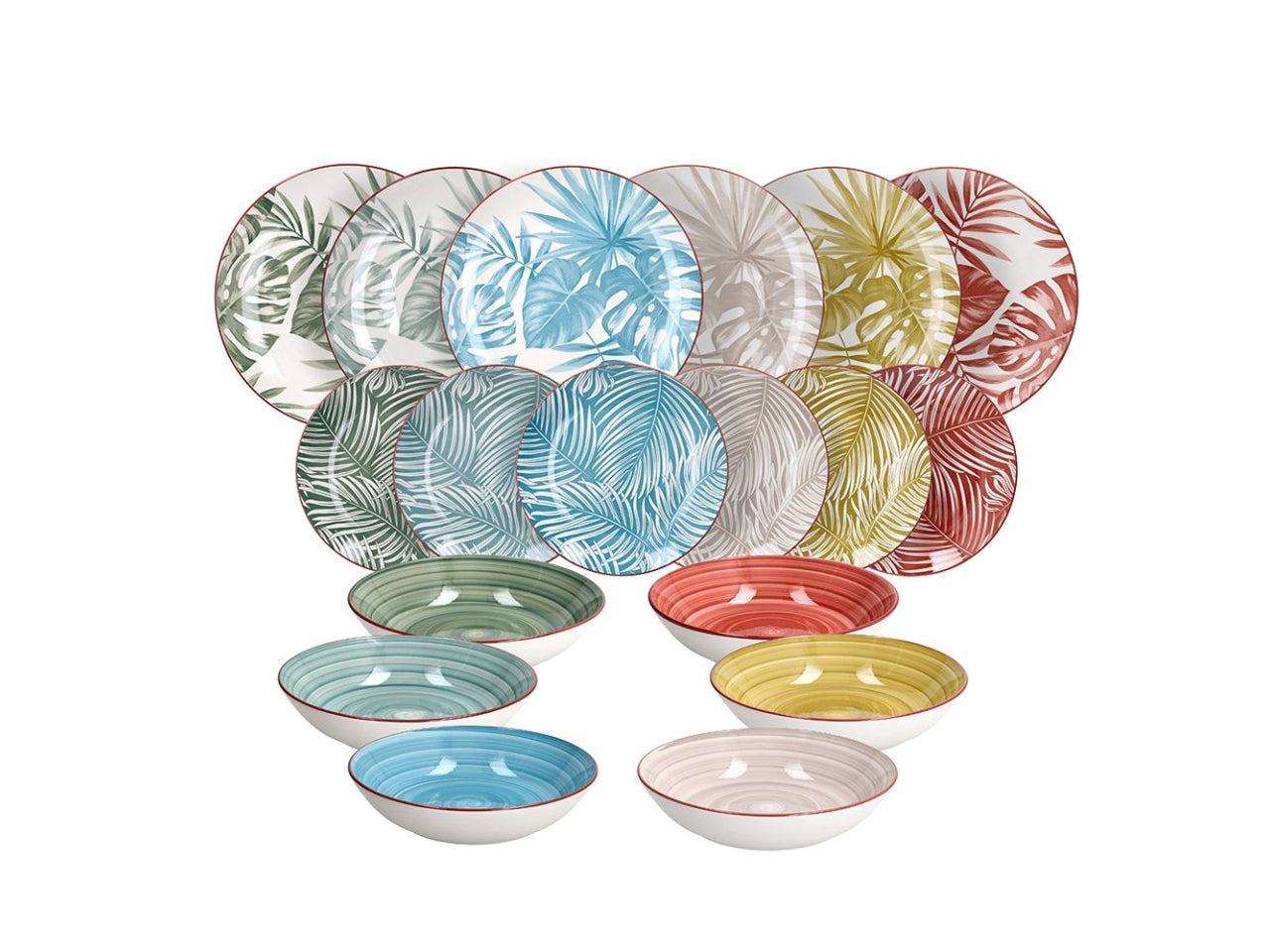 Serviziotavola 18 pz Madison exotic