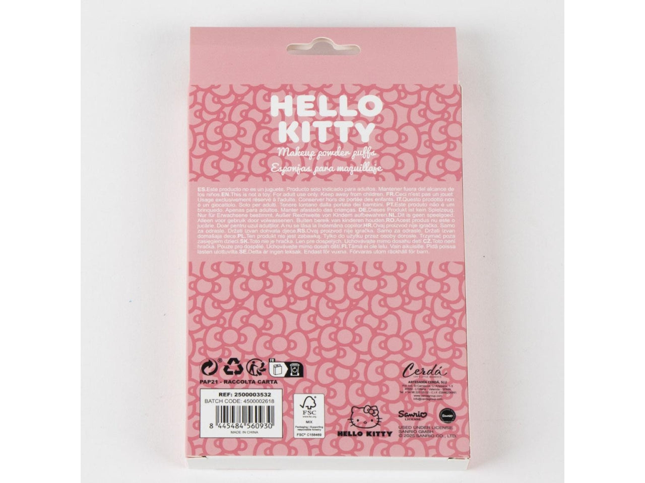 Hello kitty spugnetta per trucco