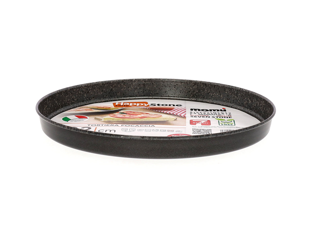 Happy stone tortiera per focaccia 22cm