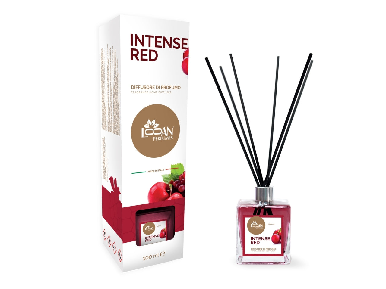 Diffusore Home fragrance 100ml looan intense red new