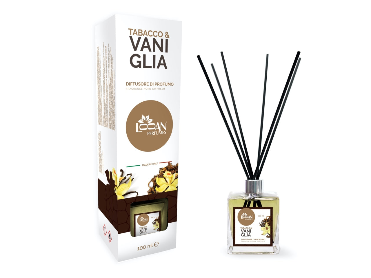 Diffusore Home fragrance 100ml looan tabacco vaniglia new
