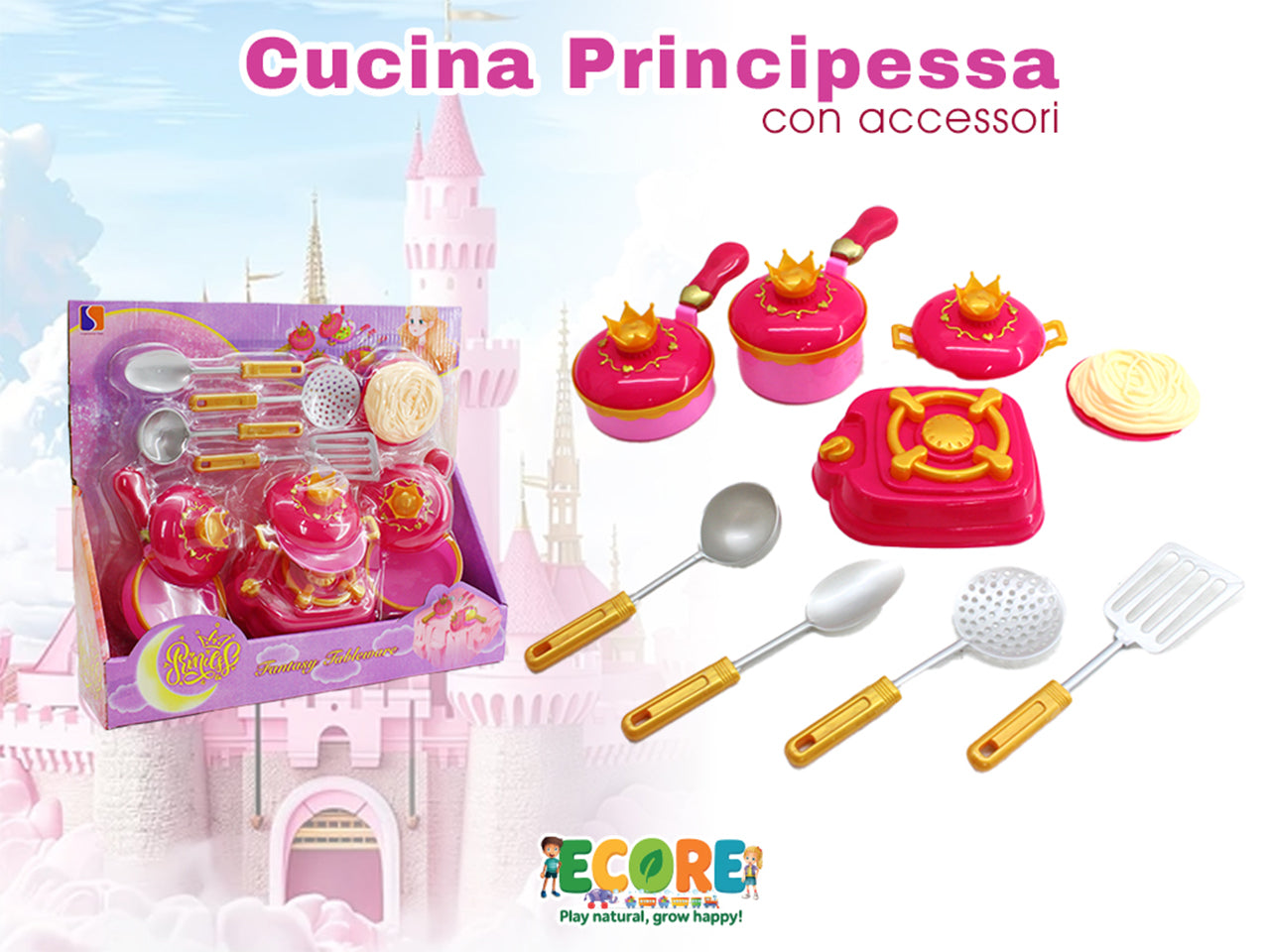 Cucina principessa con accesso