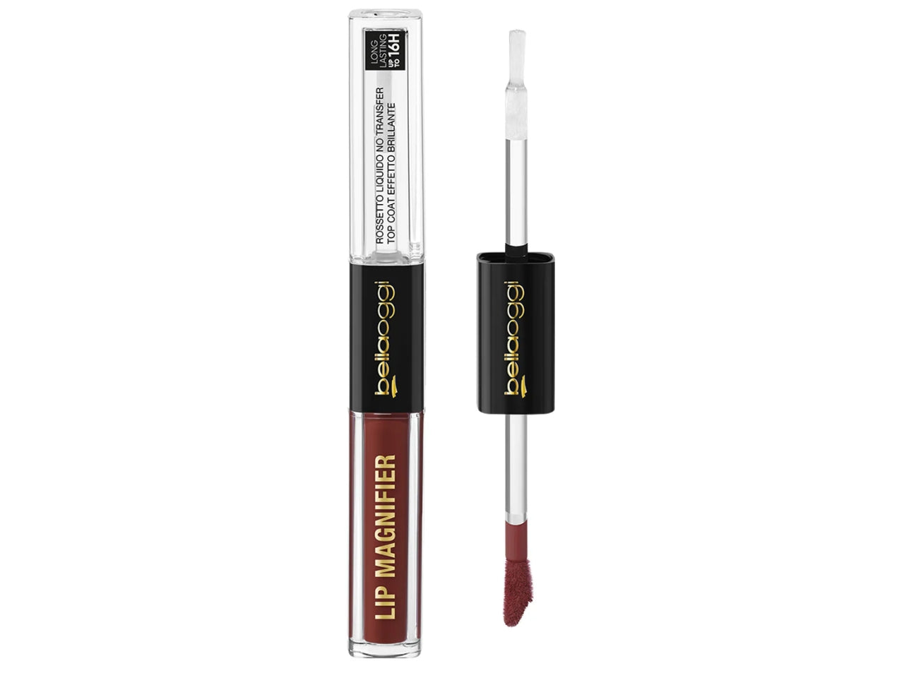 Bellaoggi lip magnifier rossetto duo colore  rubby red 206