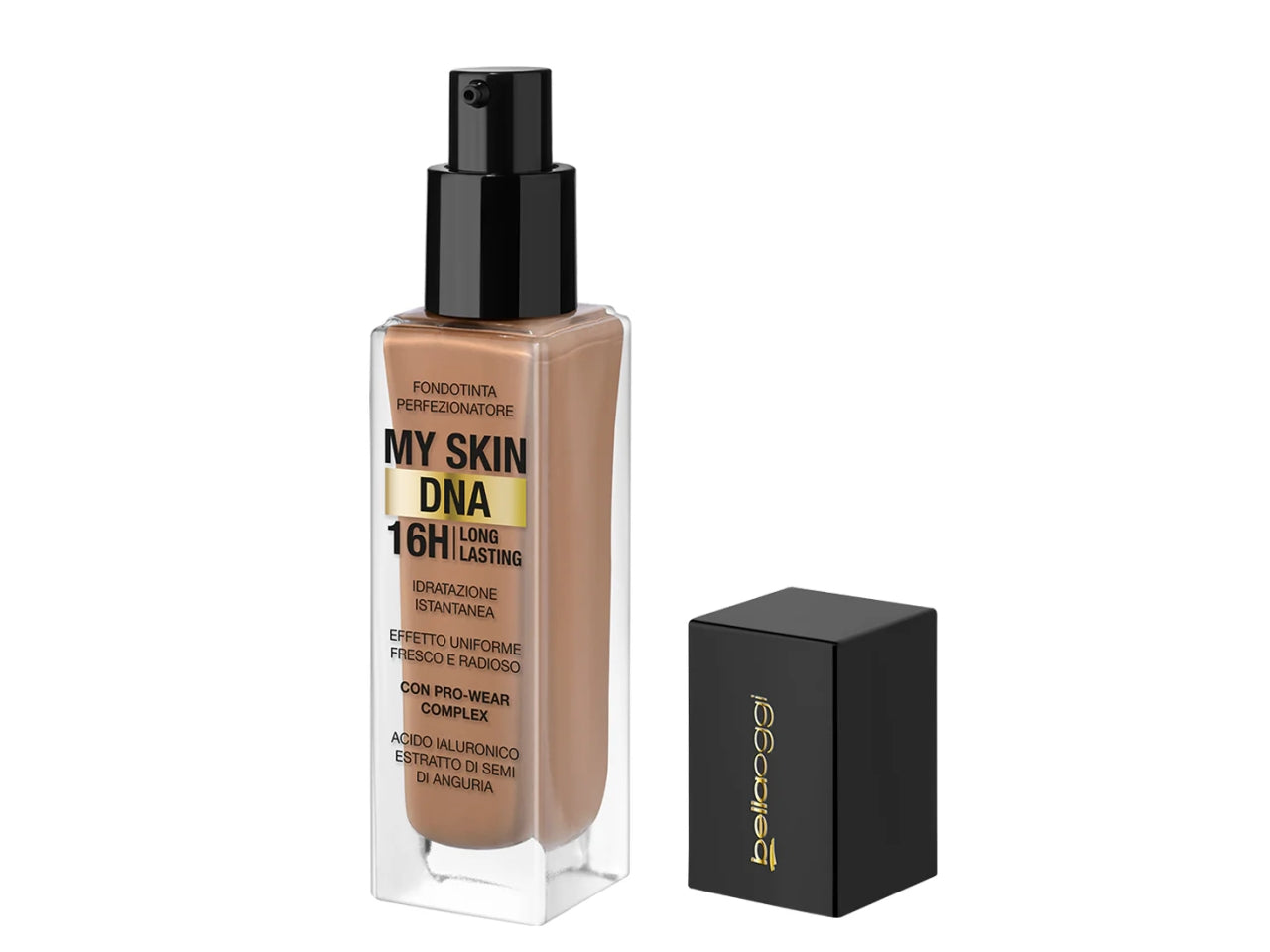 Bellaoggi fondotinta perfezionante my skin Dna colore caramel 05w