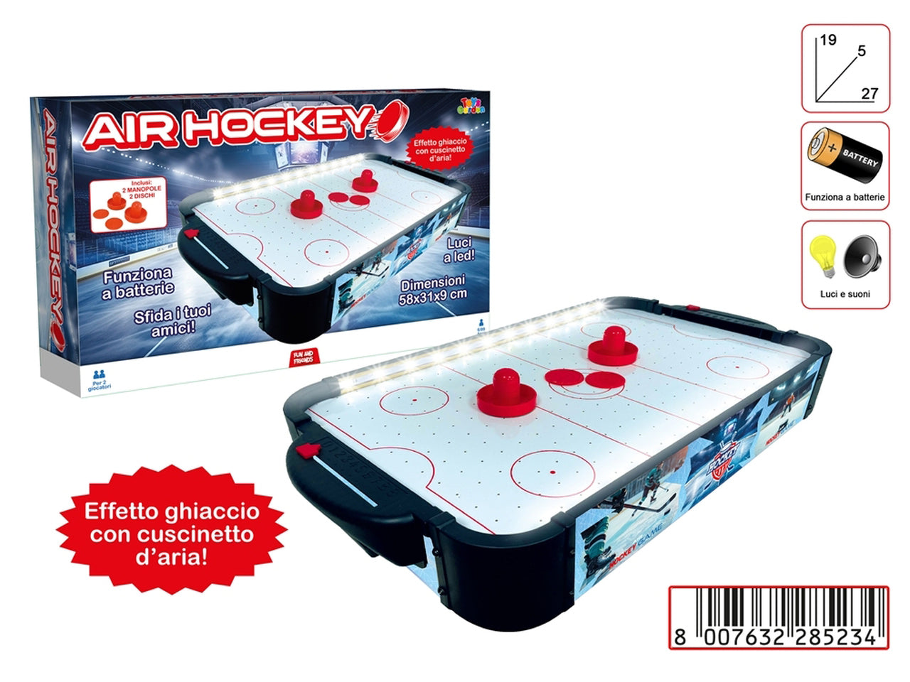 Gioco air Hockey da tavolo
