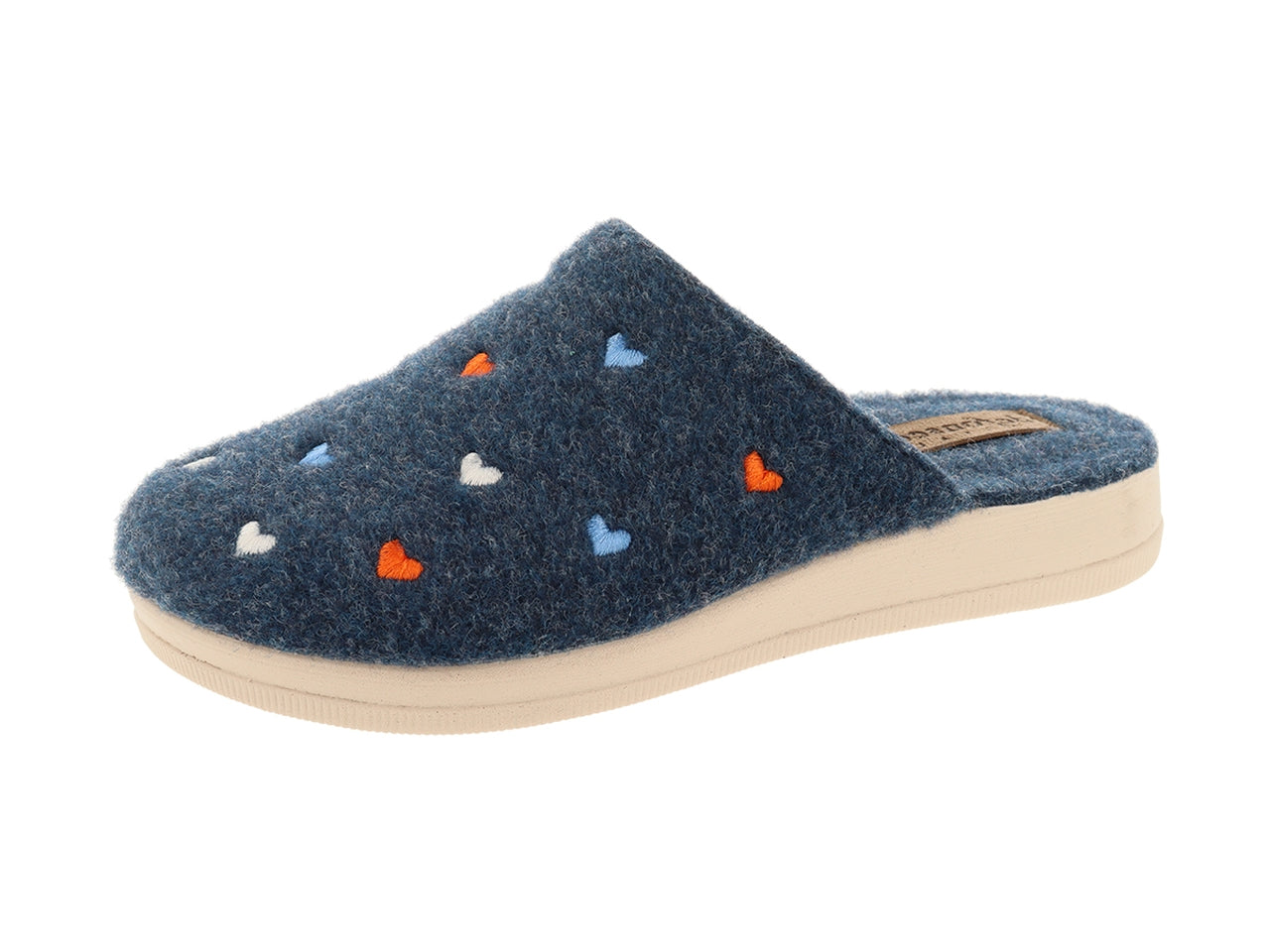 Pantofola donna afrodite i wb68bx blu tg.36/41