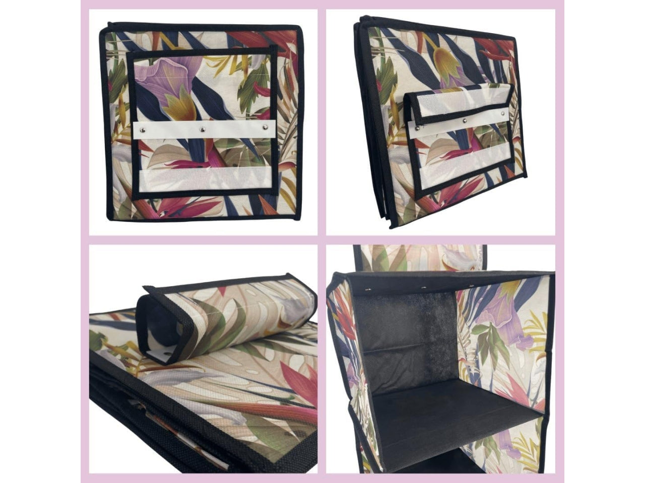 Floral beauty organizer 5 ripiani 30x30xh.120cm