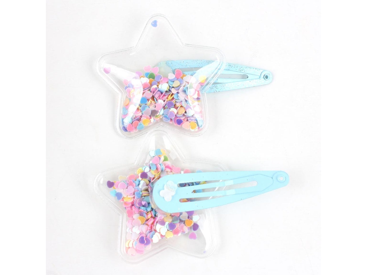 Hello kitty borsa trasparente con occhiali da sole e accessori per capelli