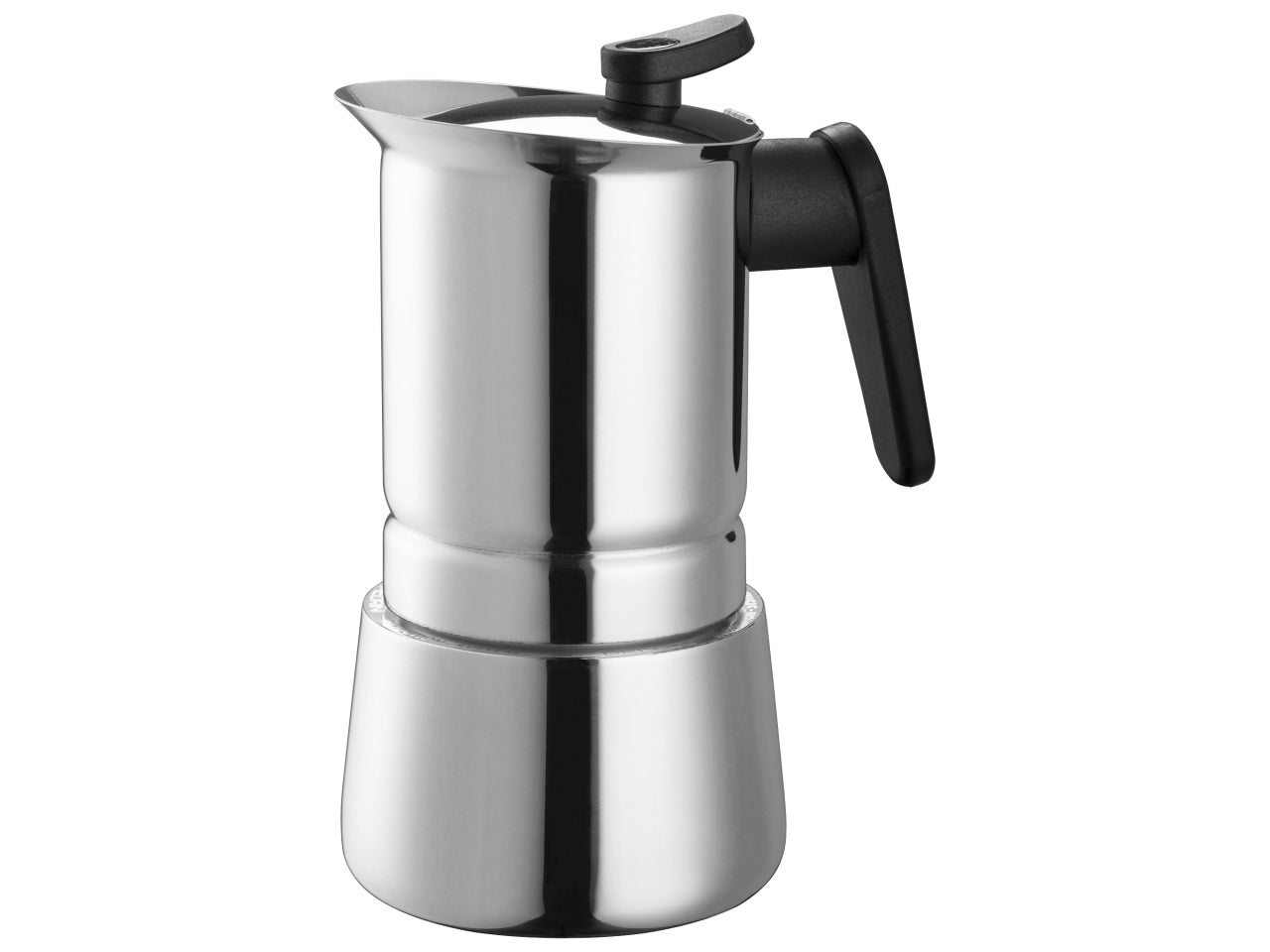 Caffettiera 6 tazza acciaio