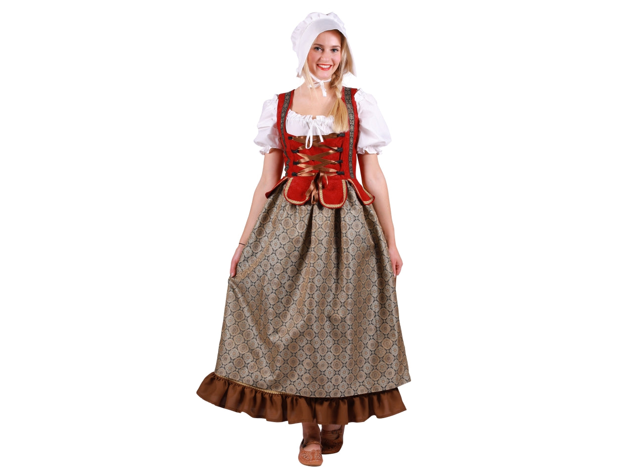 Costume dama medievale lusso taglia M