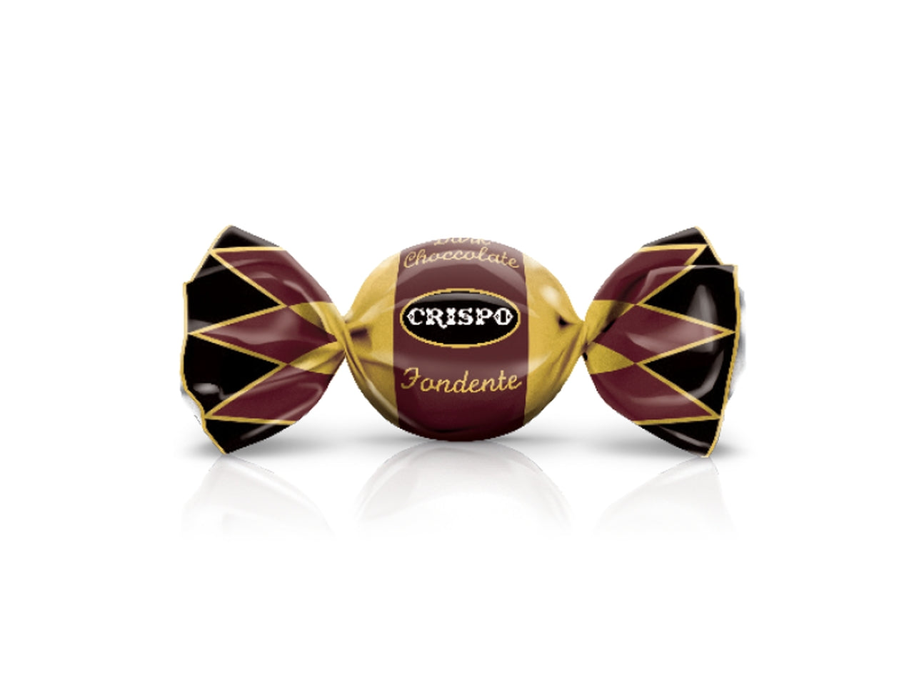 Praline cioccolato fondente al 55% con cookies confezione da gr.250