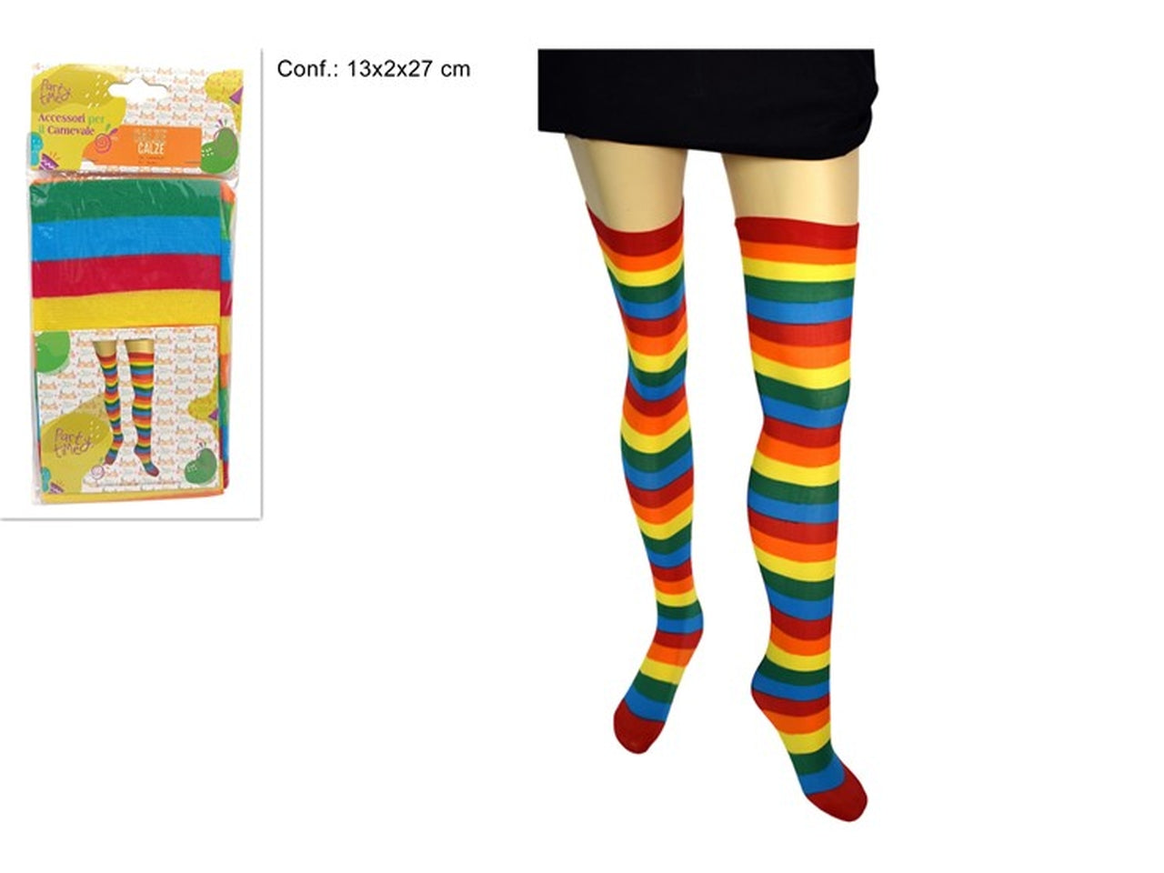 Calze multicolor