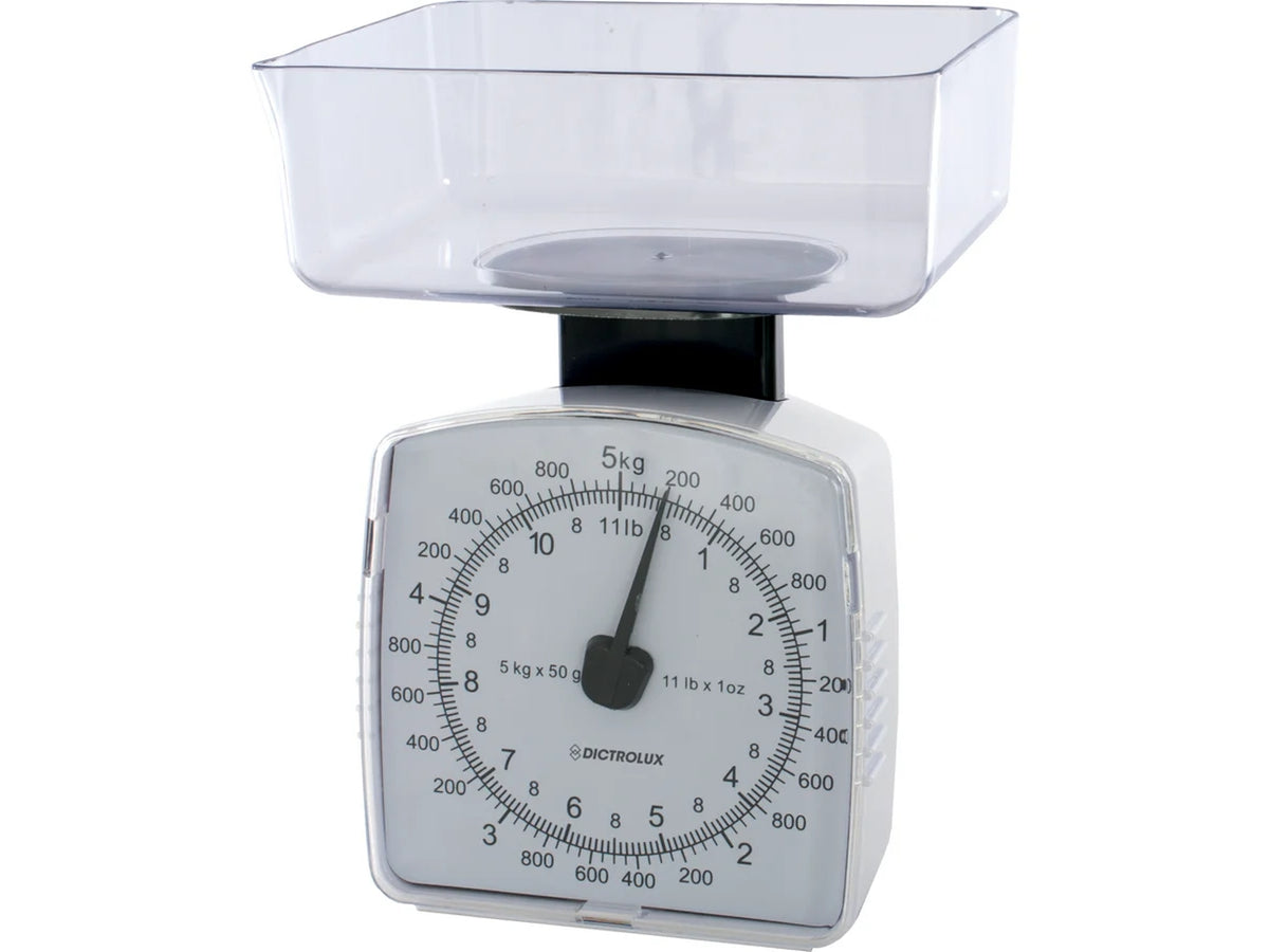 Bilancia da cucina 5kg 3colori assortiti