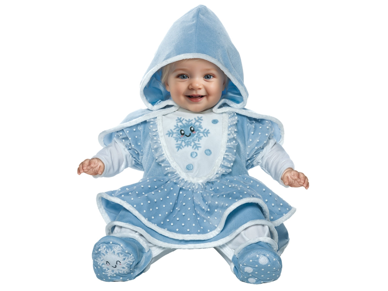 Costume Principessina Delle Nevi Superbaby taglia 3/6 mesi