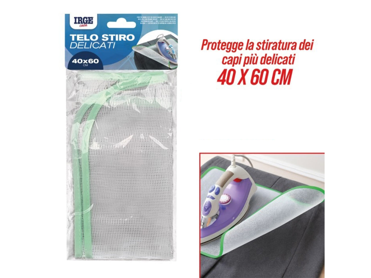 Panno protettivo per uno stiraggio anti lucido 40x60