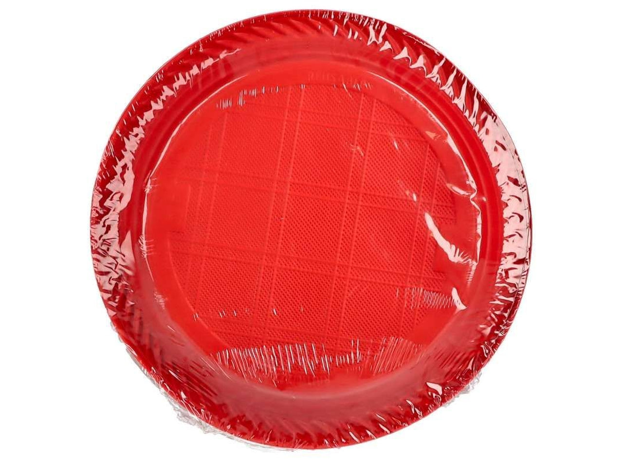 Piatti frutta Paif confezione da 25 pezzi di colore rosso