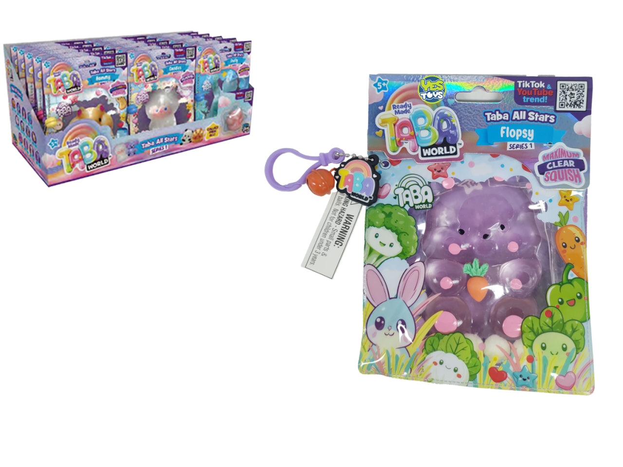 TABA World Squishy in 9 modelli assortiti