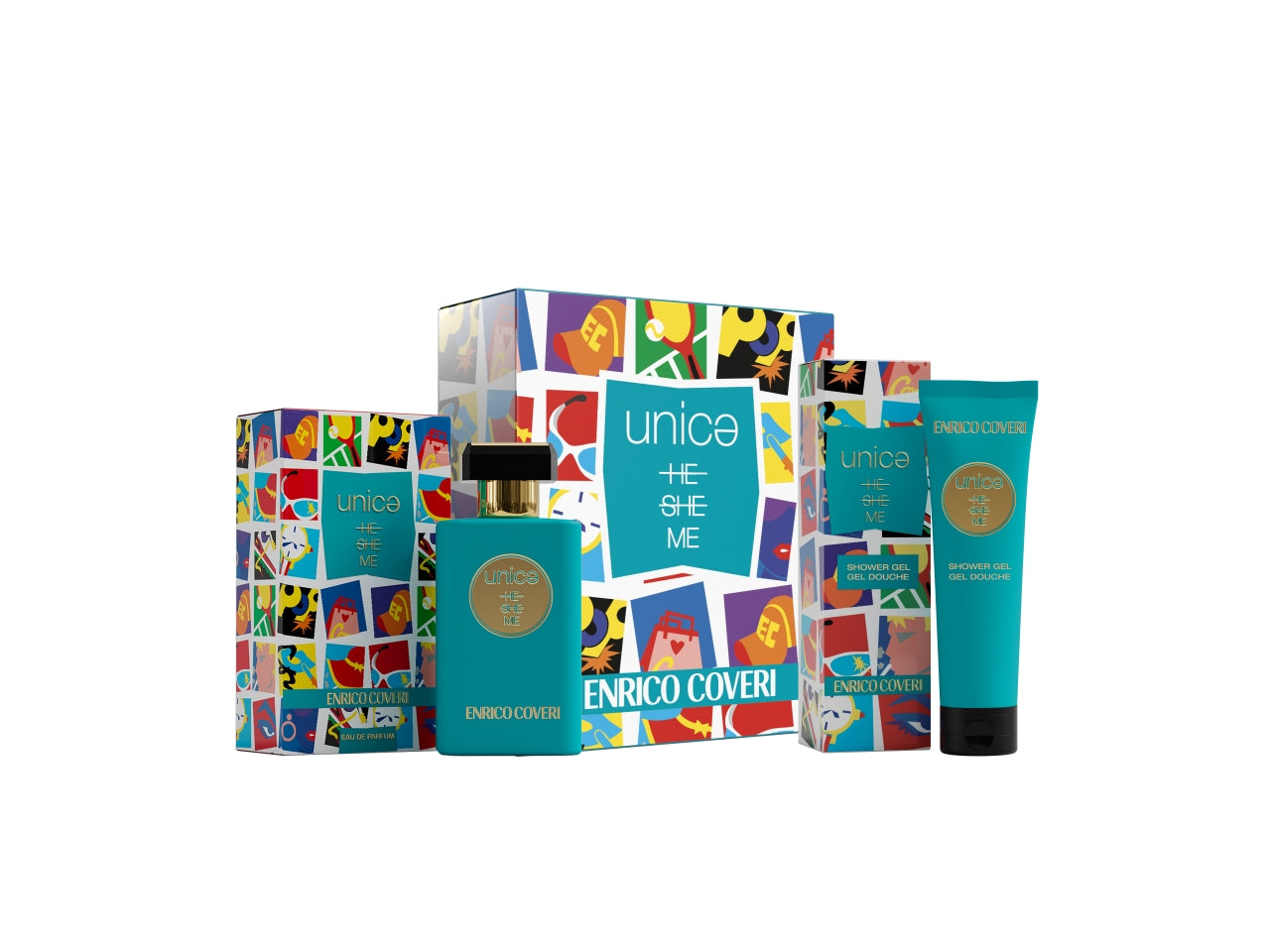 Coveri Unic me set con edp 100ml e doccia gel 300 ml