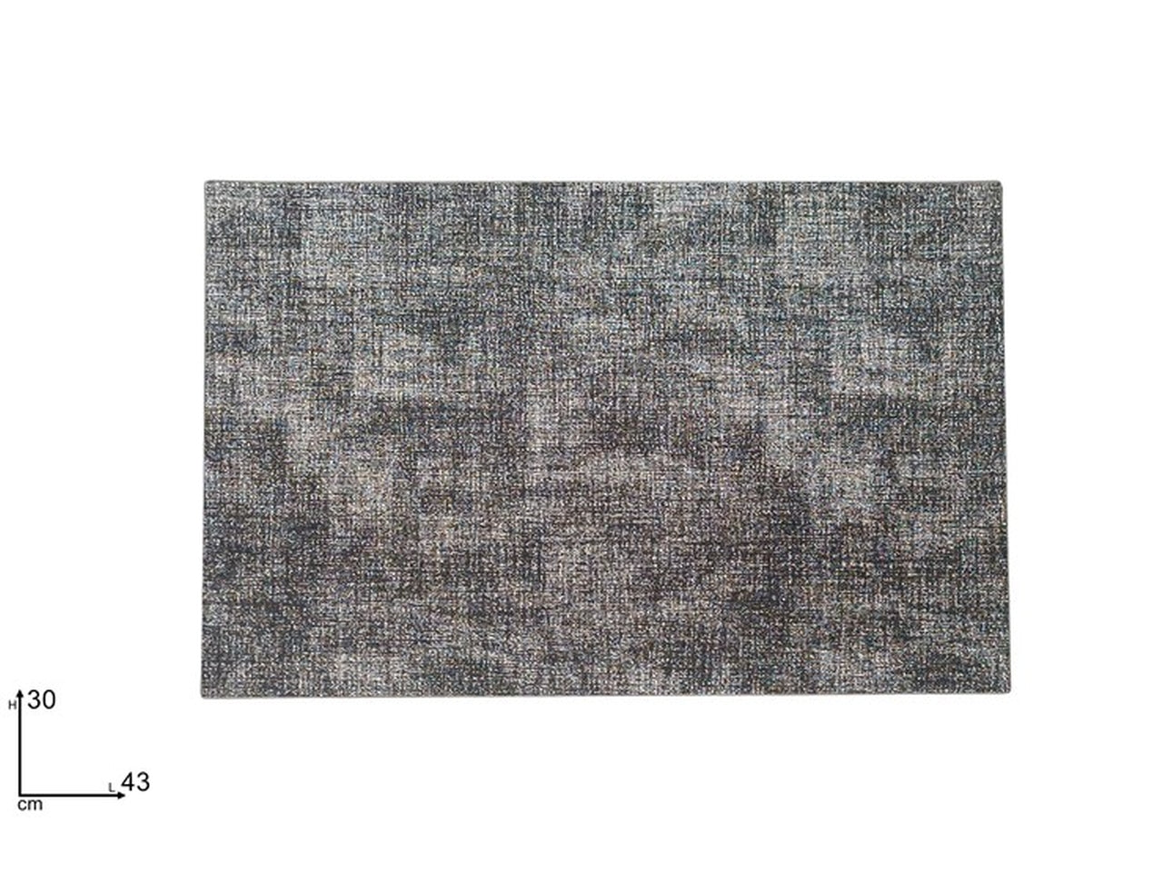 Tovagliett a 43x30cm grigio fumo