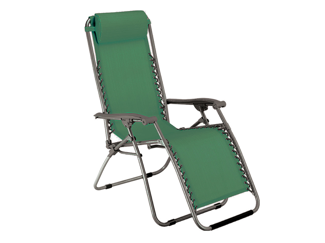 Poltrona relax Virtus 90-165x65x108cm verde