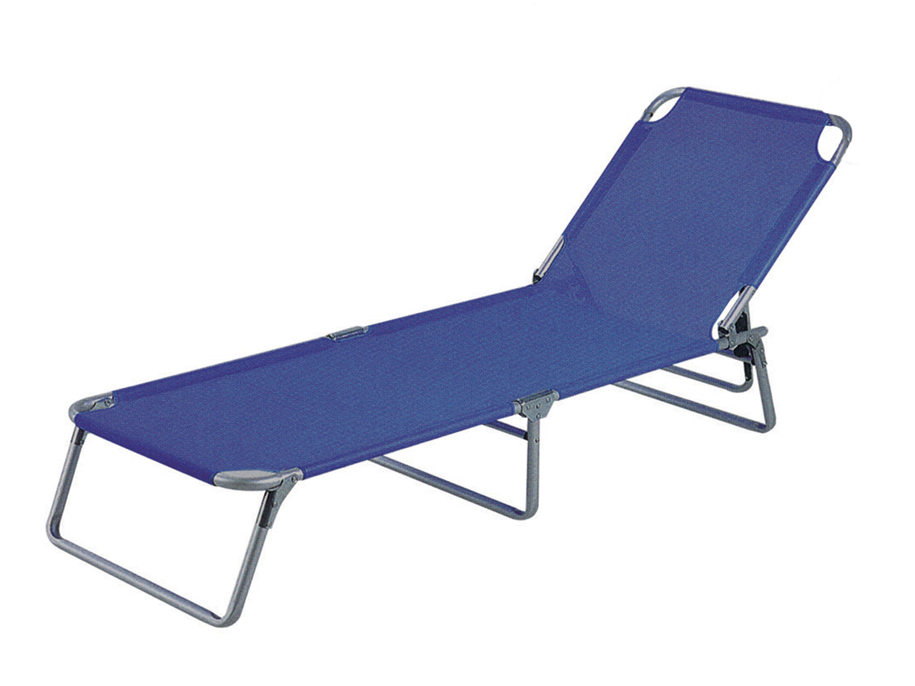 Lettino Sand pieghevole 186x54x24cm blu