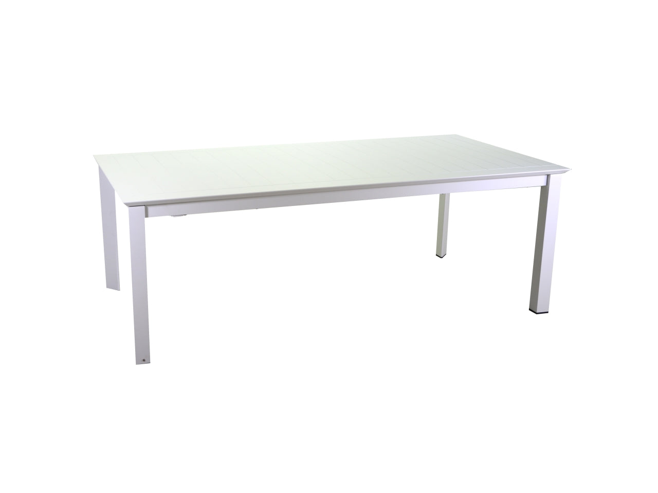 Tavolo alluminio El Paso allungabile bianco rettangolare 220/330x110xh.76cm