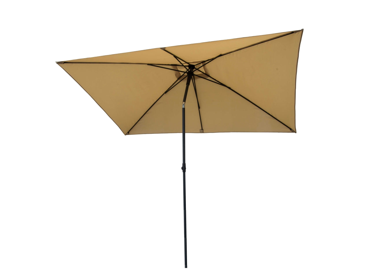 Ombrellone alluminio Arkansas sabbia palo centrale 2x3xh.2,5m no base