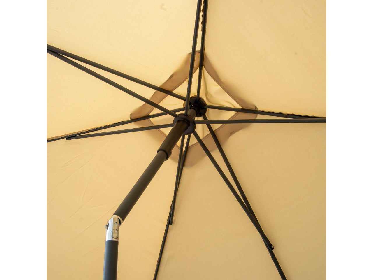 Ombrellone alluminio Arkansas sabbia palo centrale 2x3xh.2,5m no base