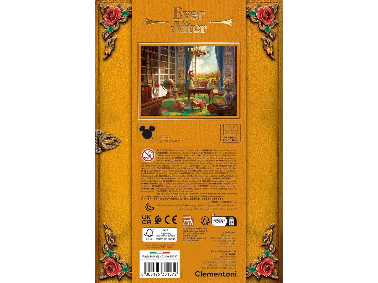 Puzzle 500pz princess speciale collection Bell