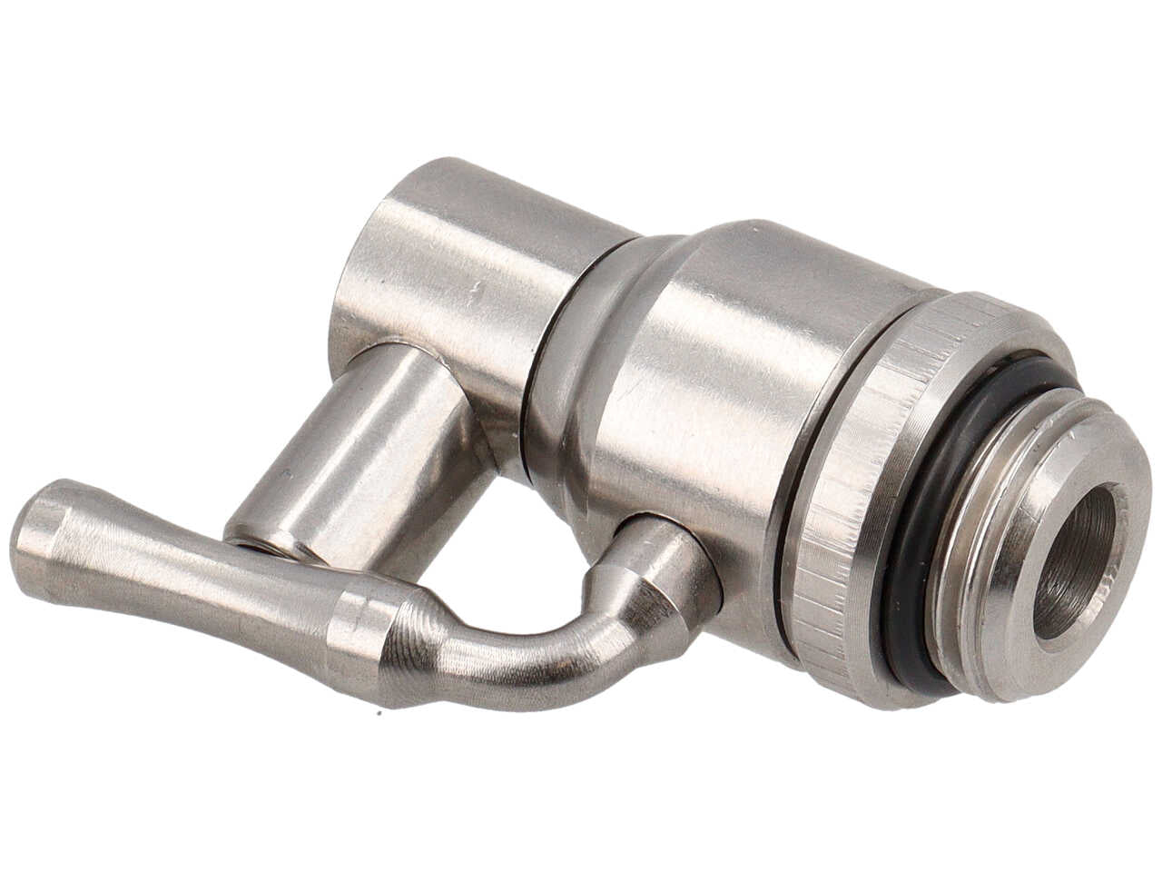 Rubinetto in acciaio inox salvagoccia modello Italia